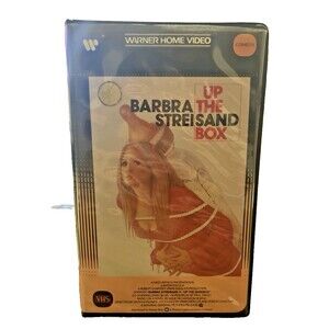 Barbra Streisand Up The Sand Box VHS Hard Clam Shell 1972